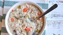 Slow Cooker Chicken Stew with Wild Rice Slow Cooker Chicken Stew with Wild Rice