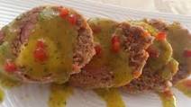Beef Embutido With Peach Sauce #RSC Beef Embutido With Peach Sauce #RSC