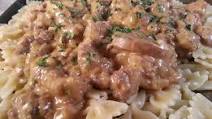 Quick and Easy Hamburger Stroganoff Quick and Easy Hamburger Stroganoff