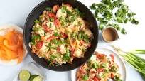 Chicken Pad Thai with brown rice noodles Chicken Pad Thai with brown rice noodles