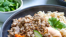 Ground Pork Banh Mi Bowls Ground Pork Banh Mi Bowls