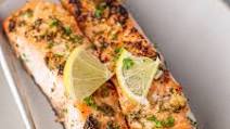 Garlic Butter Roasted Salmon Garlic Butter Roasted Salmon