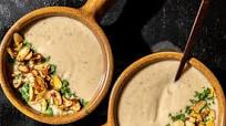 Harissa-Spiced Cauliflower Almond Soup Harissa-Spiced Cauliflower Almond Soup