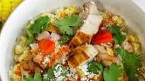 Grilled Mesquite Pork Loin Bowl with Smoky Chipotle Corn Grilled Mesquite Pork Loin Bowl with Smoky Chipotle Corn