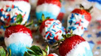 Red, White, and Blue Strawberries Red, White, and Blue Strawberries