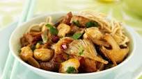 Stir-Fried Pork and Mushrooms Stir-Fried Pork and Mushrooms