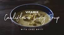 Vitamix Curry Cauliflower Soup Vitamix Curry Cauliflower Soup