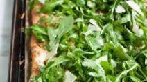 Burrata, Prosciutto and Arugula Pizza Burrata, Prosciutto and Arugula Pizza