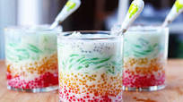 Naab Vaam (Three color dessert) Naab Vaam (Three color dessert)