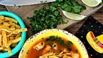Quick and Easy Chicken Tortilla Soup Quick and Easy Chicken Tortilla Soup