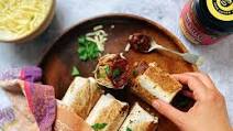 Refried Bean Burrito Refried Bean Burrito