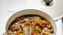 Vegan Stew with ale & pearl barley Vegan Stew with ale & pearl barley