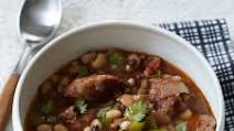 Black-Eyed Pea Stew with Sausage Black-Eyed Pea Stew with Sausage