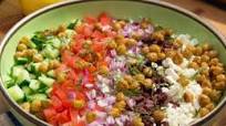Creamy Greek Orzo Salad with Crispy Chickpeas Creamy Greek Orzo Salad with Crispy Chickpeas
