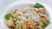 Shrimp, Crab and Lobster Linguine with White Sauce Shrimp, Crab and Lobster Linguine with White Sauce