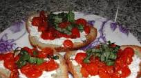 Roasted Tomato Bruschetta Roasted Tomato Bruschetta