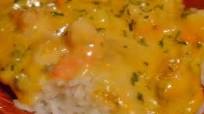 Cheesy Shrimp Over Rice Cheesy Shrimp Over Rice