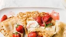 Roasted Strawberry Crêpes Recipe Roasted Strawberry Crêpes Recipe