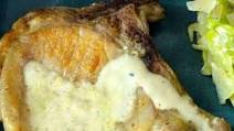 Pan Fried Pork Chops and Cabbage in Mustard Cream Sauce Pan Fried Pork Chops and Cabbage in Mustard Cream Sauce