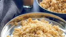 Sweet Beaten Rice / Bajil Bella Tarai Sweet Beaten Rice / Bajil Bella Tarai