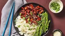 Hoisin Honey Chicken with Green Beans & Jasmine Rice Hoisin Honey Chicken with Green Beans & Jasmine Rice