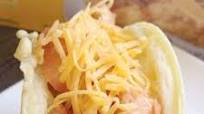 Buffalo Chicken Waffle Taco Buffalo Chicken Waffle Taco