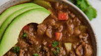 Conchitas Con Carne (Mexican Beef & Shells Soup) Conchitas Con Carne (Mexican Beef & Shells Soup)