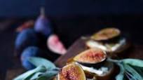 Fig Bruschetta with Cambozola and Sage Honey Fig Bruschetta with Cambozola and Sage Honey