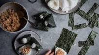 Spicy salmon onigiri Spicy salmon onigiri
