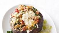 Cheese-Stuffed Portobellos Cheese-Stuffed Portobellos