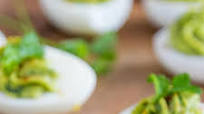 Guacamole Stuffed Eggs Recipe Guacamole Stuffed Eggs Recipe