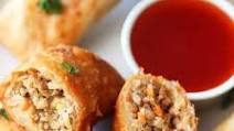 Air Fryer Egg Rolls with Sweet and Sour Sauce Air Fryer Egg Rolls with Sweet and Sour Sauce