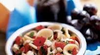 Orecchiette with Tomatoes, Fresh Mozzarella, and Basil Orecchiette with Tomatoes, Fresh Mozzarella, and Basil