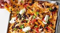 Easy Sheet Pan Chicken Nachos Easy Sheet Pan Chicken Nachos