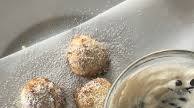 Air Fryer Zeppole with Cannoli Dip Air Fryer Zeppole with Cannoli Dip