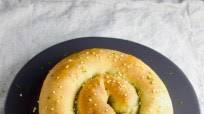 Spanakopita Spiral with Homemade Filo Spanakopita Spiral with Homemade Filo