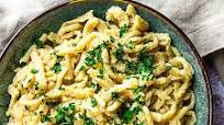Homemade Vegan Spaetzle (German Egg Noodles) Homemade Vegan Spaetzle (German Egg Noodles)