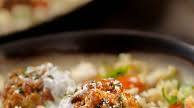 Chicken Meatballs With Tzatziki and Couscous Chicken Meatballs With Tzatziki and Couscous