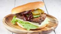 Crisp pork belly burger Crisp pork belly burger