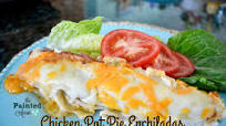 Chicken Pot Pie Enchiladas Chicken Pot Pie Enchiladas