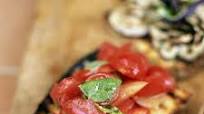 Bruschetta with tomato & basil Bruschetta with tomato & basil