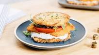 Vegan Latke Chicken Schnitzel Sandwiches Vegan Latke Chicken Schnitzel Sandwiches