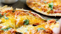 BBQ Salmon Tortilla Pizzas and a Giveaway BBQ Salmon Tortilla Pizzas and a Giveaway