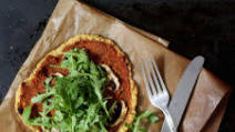 Chickpea Pizza Crust Chickpea Pizza Crust