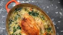 Chicken In A Pot with Lemon and Orzo Chicken In A Pot with Lemon and Orzo