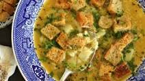 Česnečka (Czech Garlic Soup aka Hangover Soup) Česnečka (Czech Garlic Soup aka Hangover Soup)