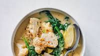 Chunky cauliflower & spinach chowder Chunky cauliflower & spinach chowder