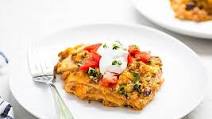 Slow Cooker Mexican Lasagna Slow Cooker Mexican Lasagna
