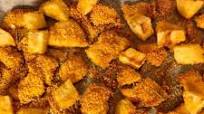 Baked Crispy Chicken and Potatoes Baked Crispy Chicken and Potatoes