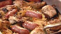 One-Pan Sage-and-Onion Chicken and Sausage One-Pan Sage-and-Onion Chicken and Sausage